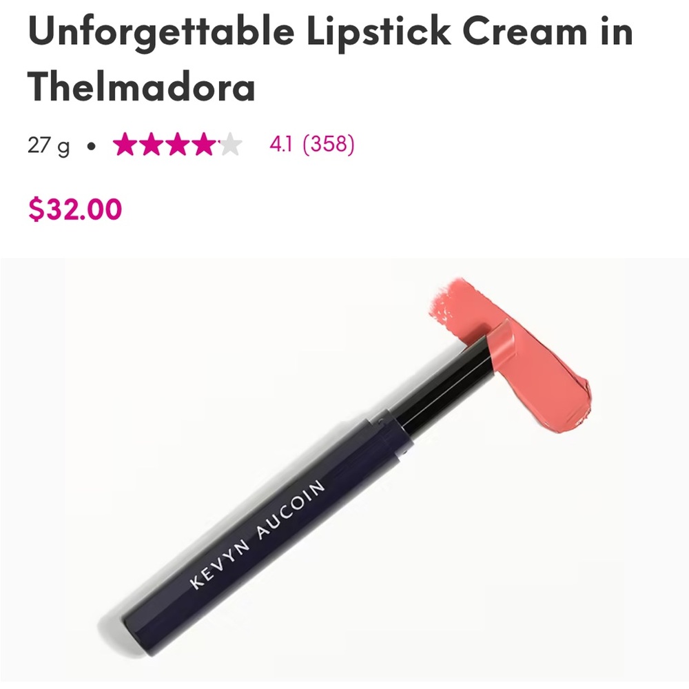 Kevyn Aucoin Unforgettable Lipstick Cream - Thelmadora